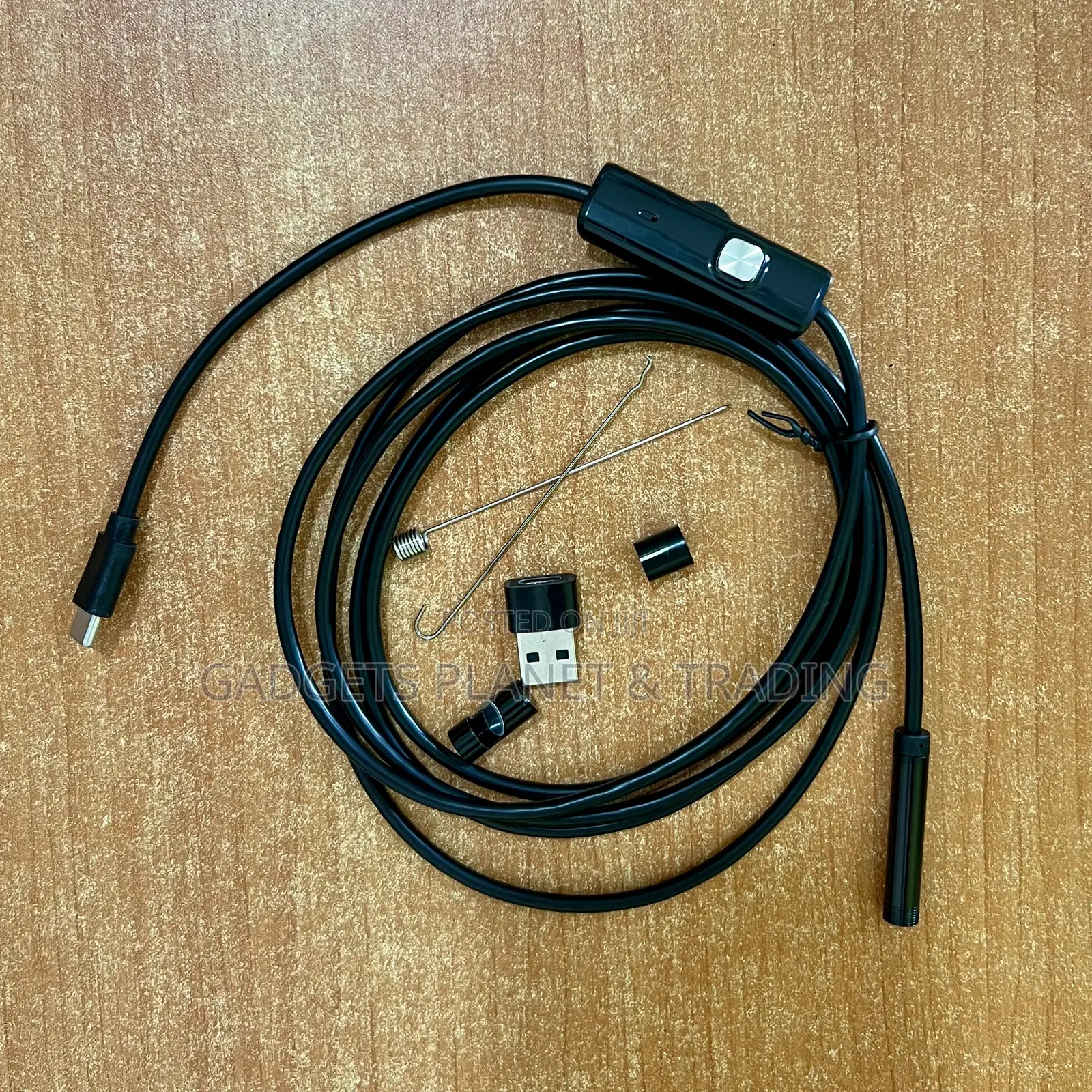 7mm Endoscope Camera Ip67 Flexible Borescope for Android Windows- 2m