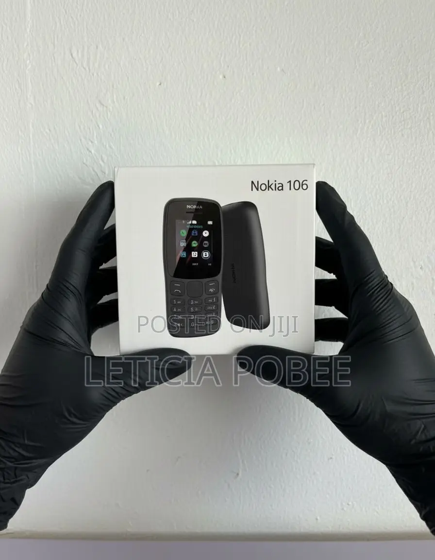 New Nokia 106 Black