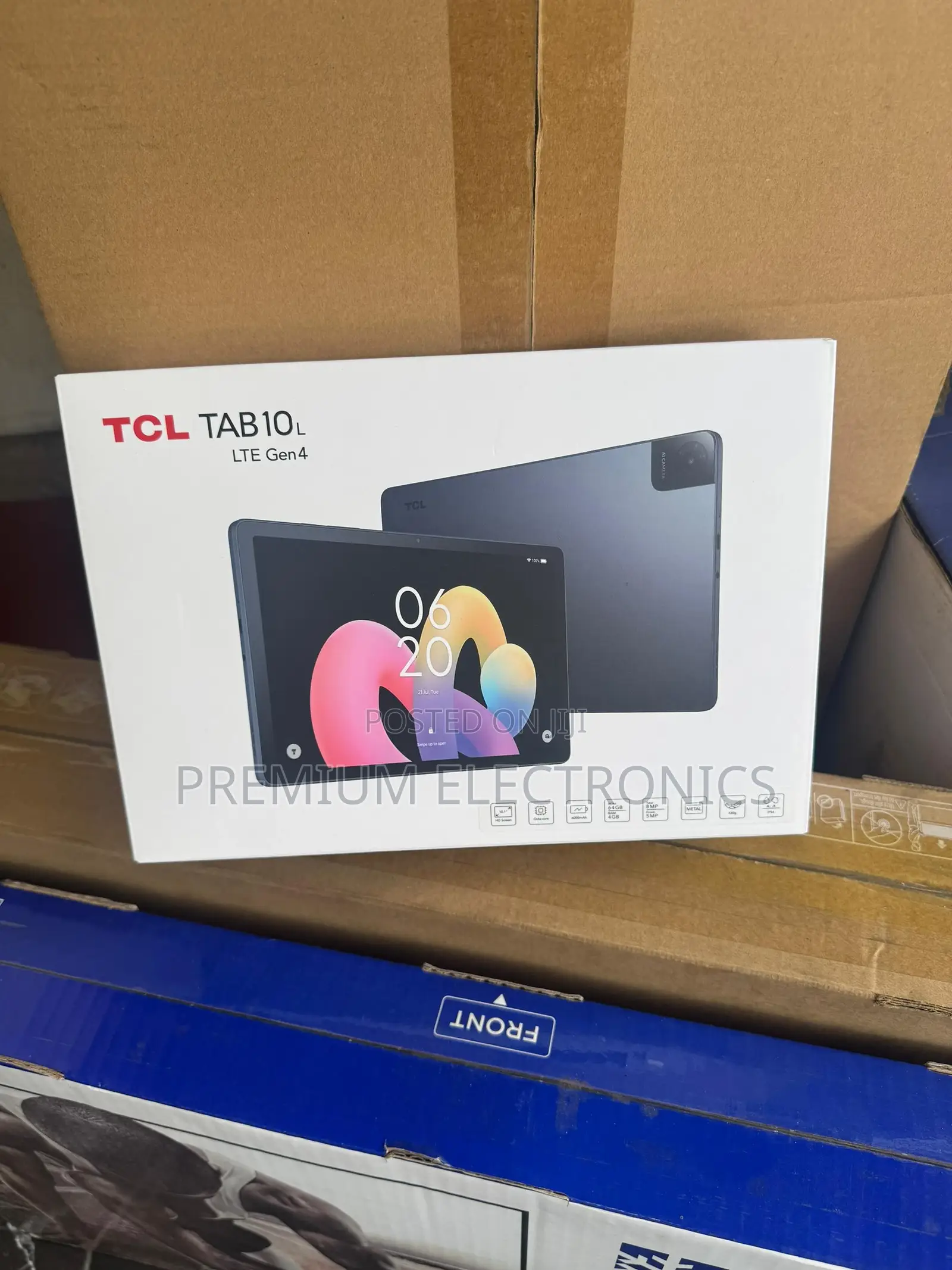 New TCL Tab 10L 64 GB Black