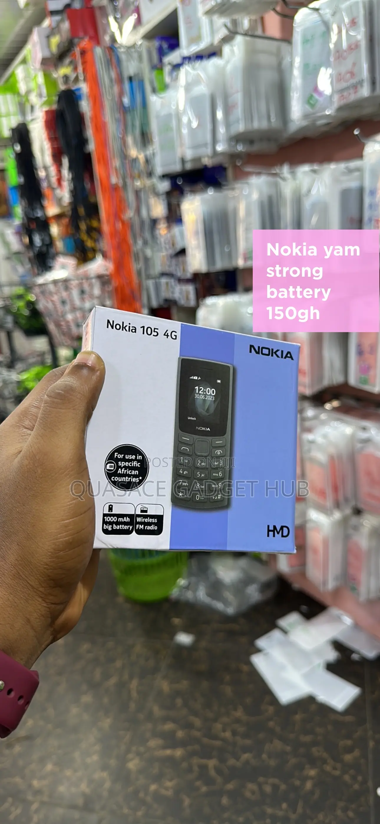 New Nokia 106 Black