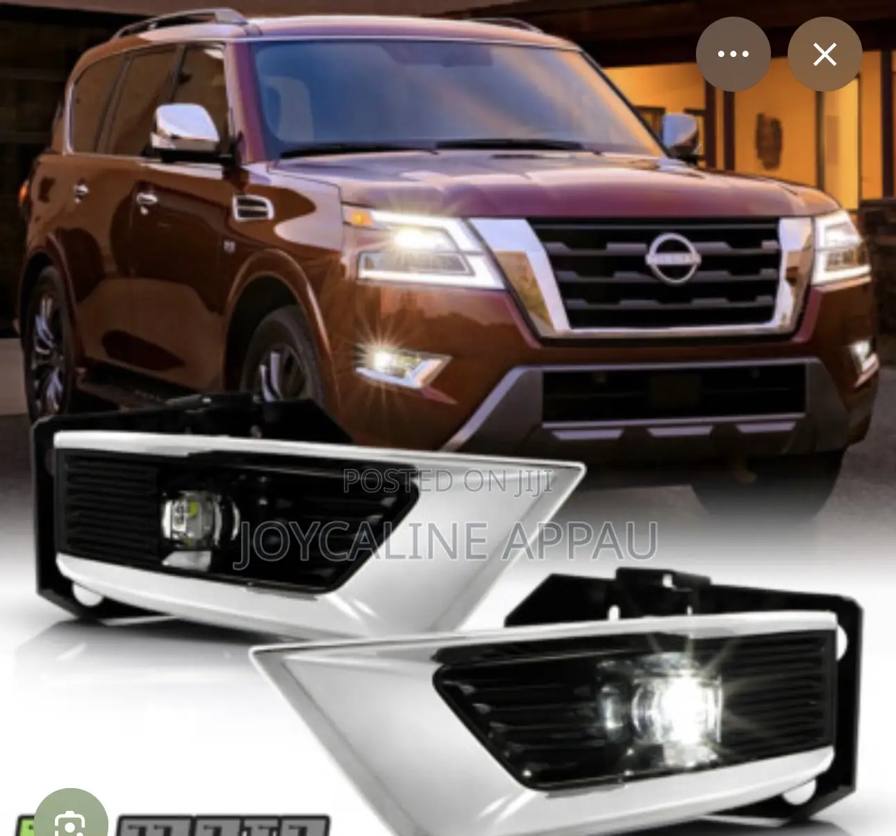 Nissan Patrol Armada 2021 to 2023 Led Fog Light Complete