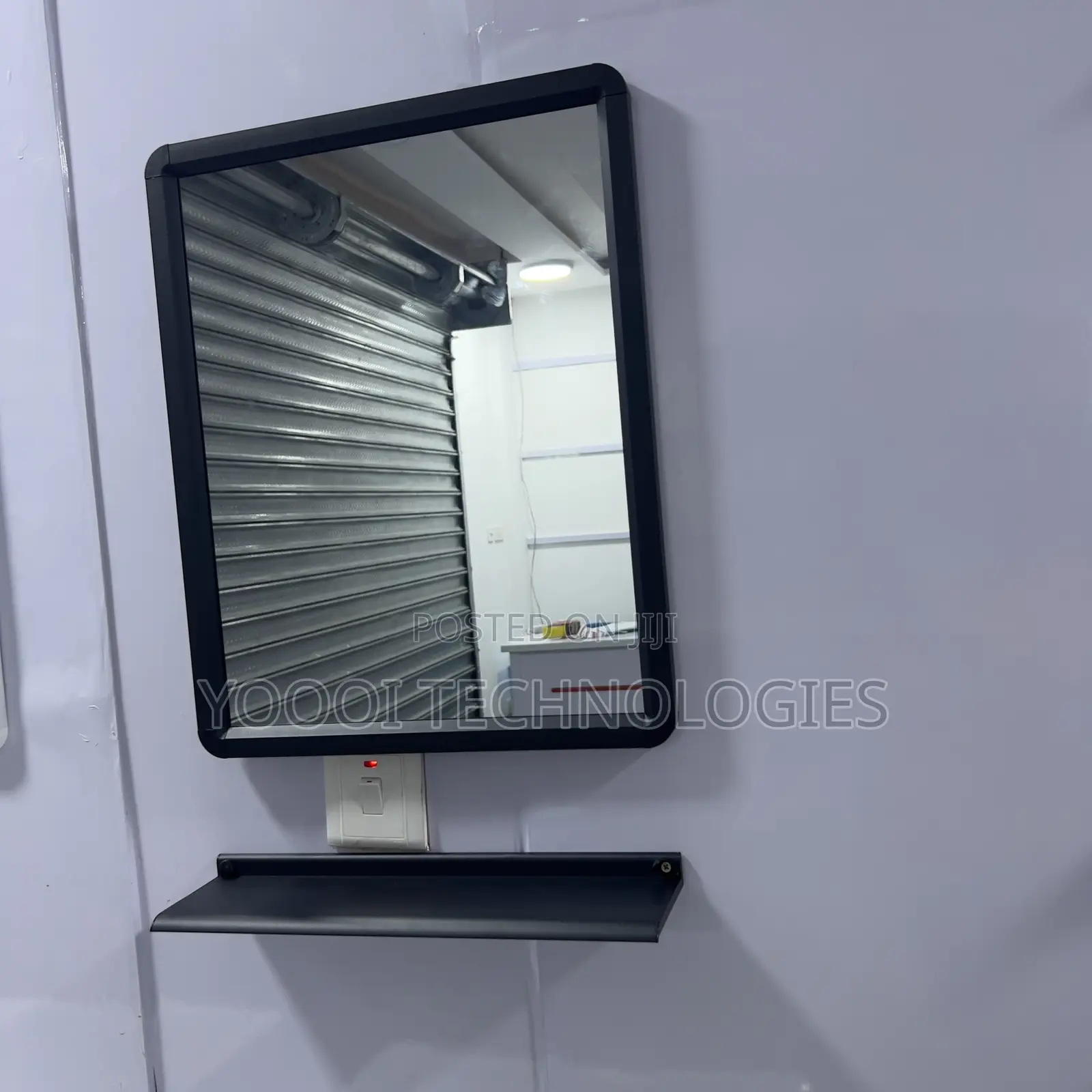 Cabinet Basin With Mirror and Tray