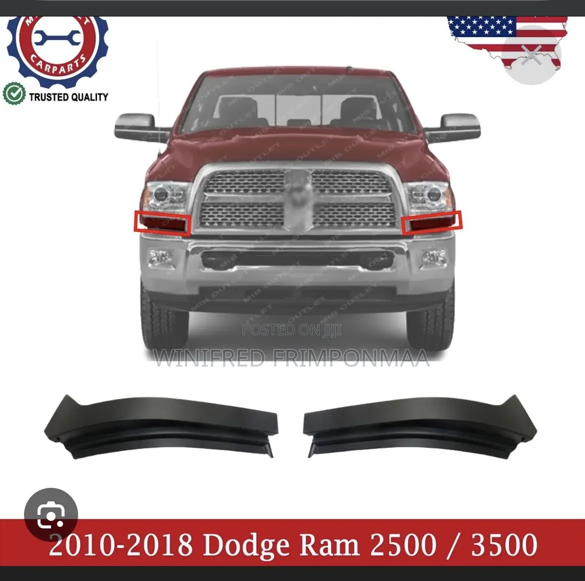 Ram Bumper Moulding