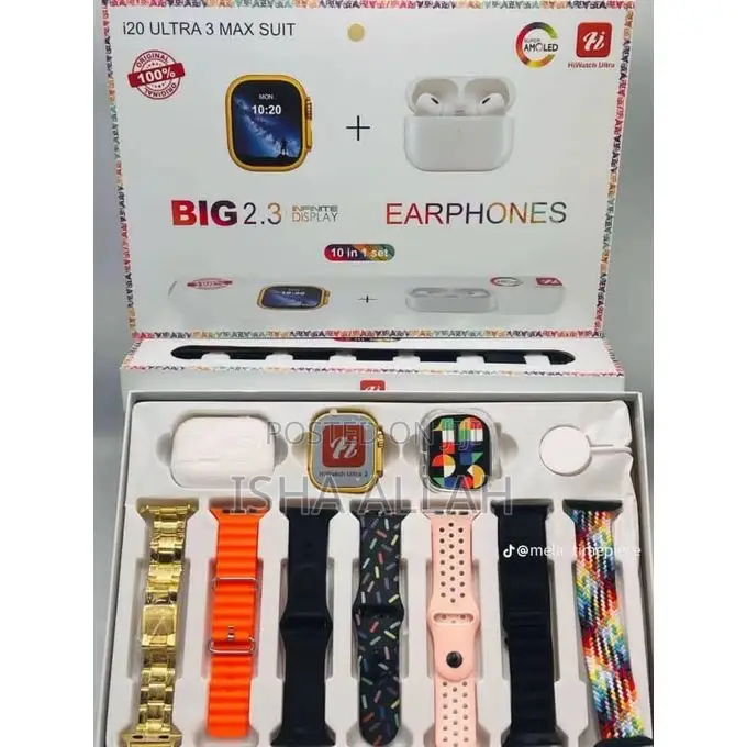 Quality Ultra Watch With Airpod Pro