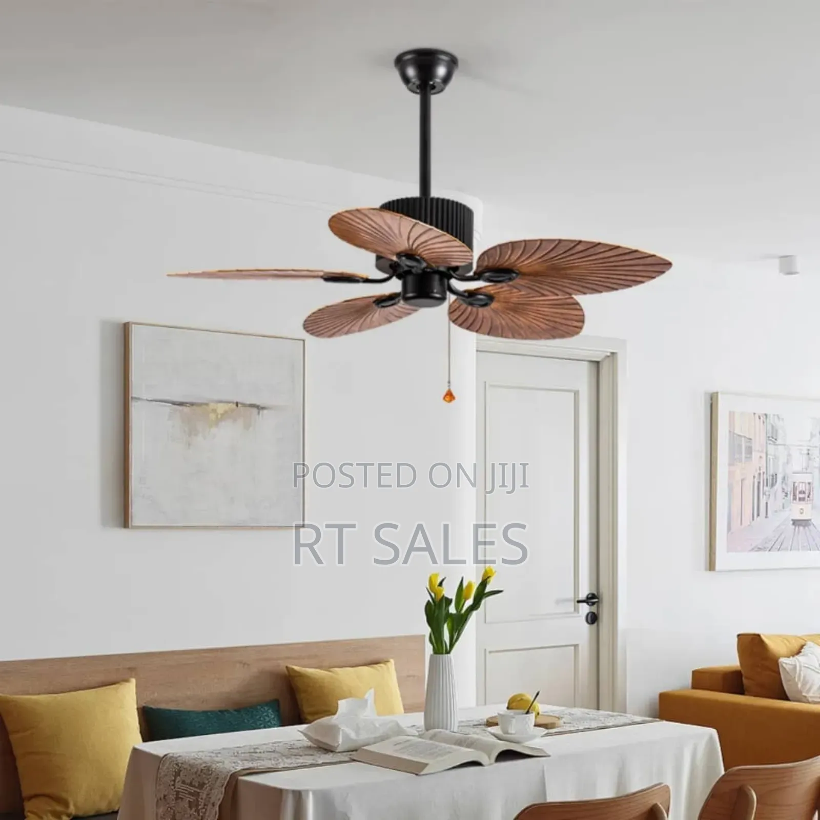 Vintage Luxurious Ceiling Fan