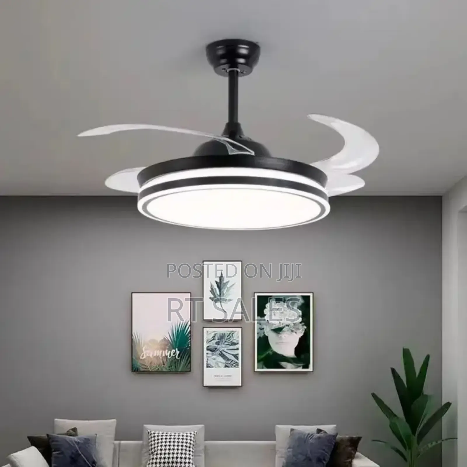 Modern Ceiling Fan With Light