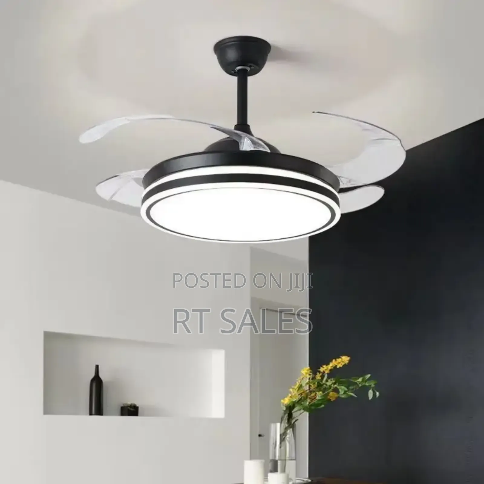 Modern Ceiling Fan With Light