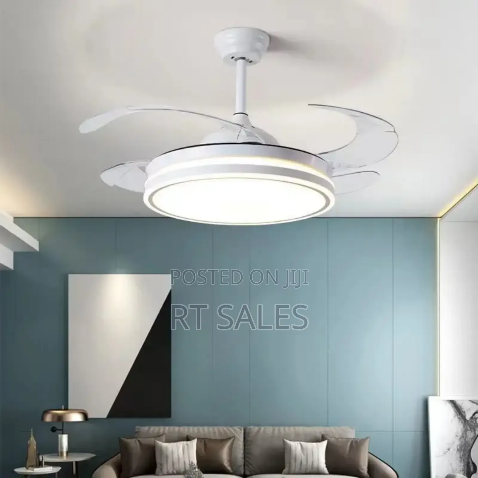 Modern Ceiling Fan With Light