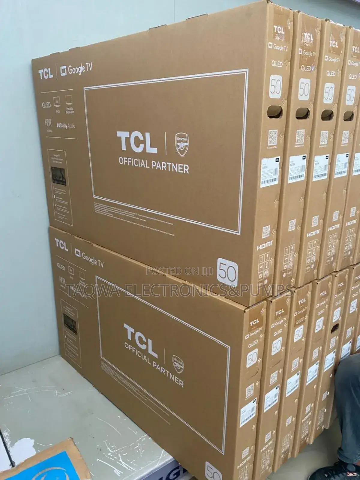 Frameless Qled TCL 50 Qled Smart Tv