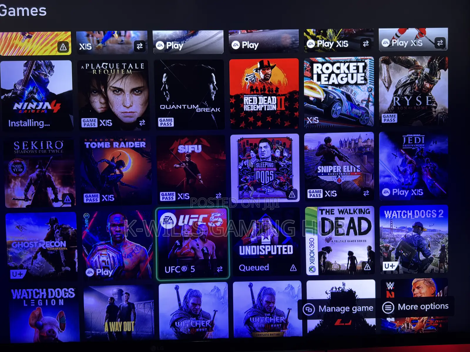 Xbox One/ Series Offline Games Package Installation