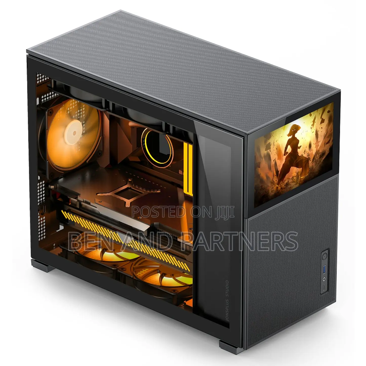 Jonsbo Matx Pc Case With Screen