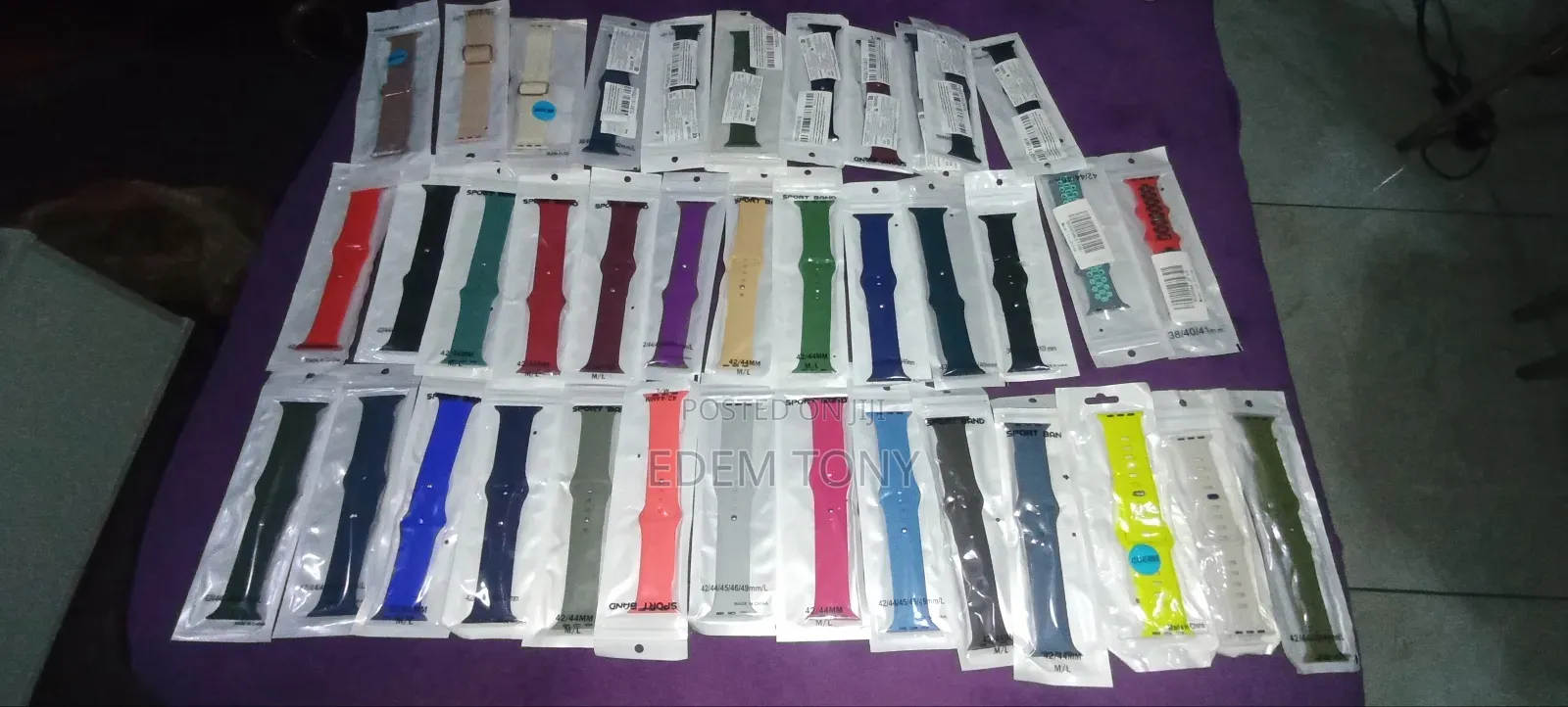 Apple Watch 42/44/45/49 Mm Silicone Watch Straps