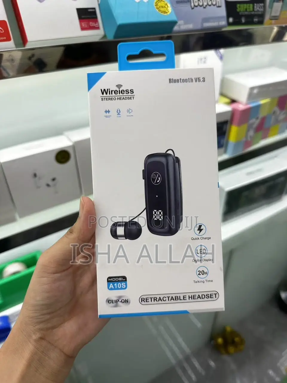 Clip and Go Wireless Earbuds