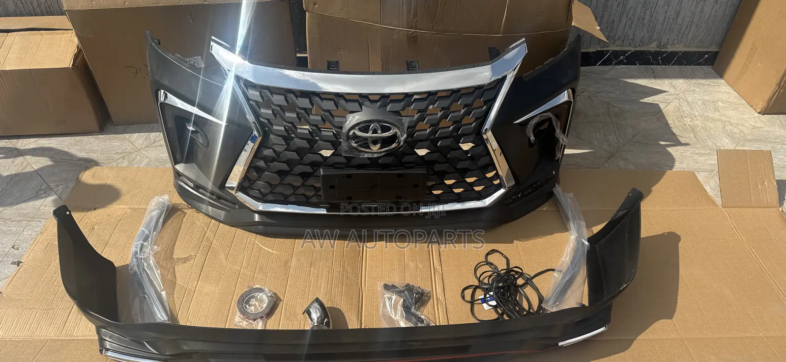 Toyota Fortuner 2020 Body Kit Lexus Type