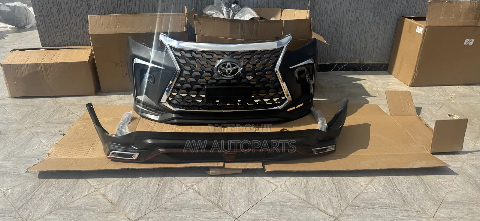 Toyota Fortuner 2020 Body Kit Lexus Type