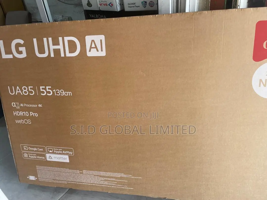 55 Inch Lg Uhd Ai Ua85 Smart Tv Ai Magic Remote Hdr10 Webos25 2025