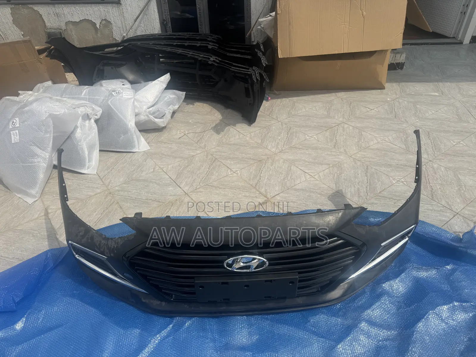 Hyundai Elantra 2017-2019 Front Bumper Sports