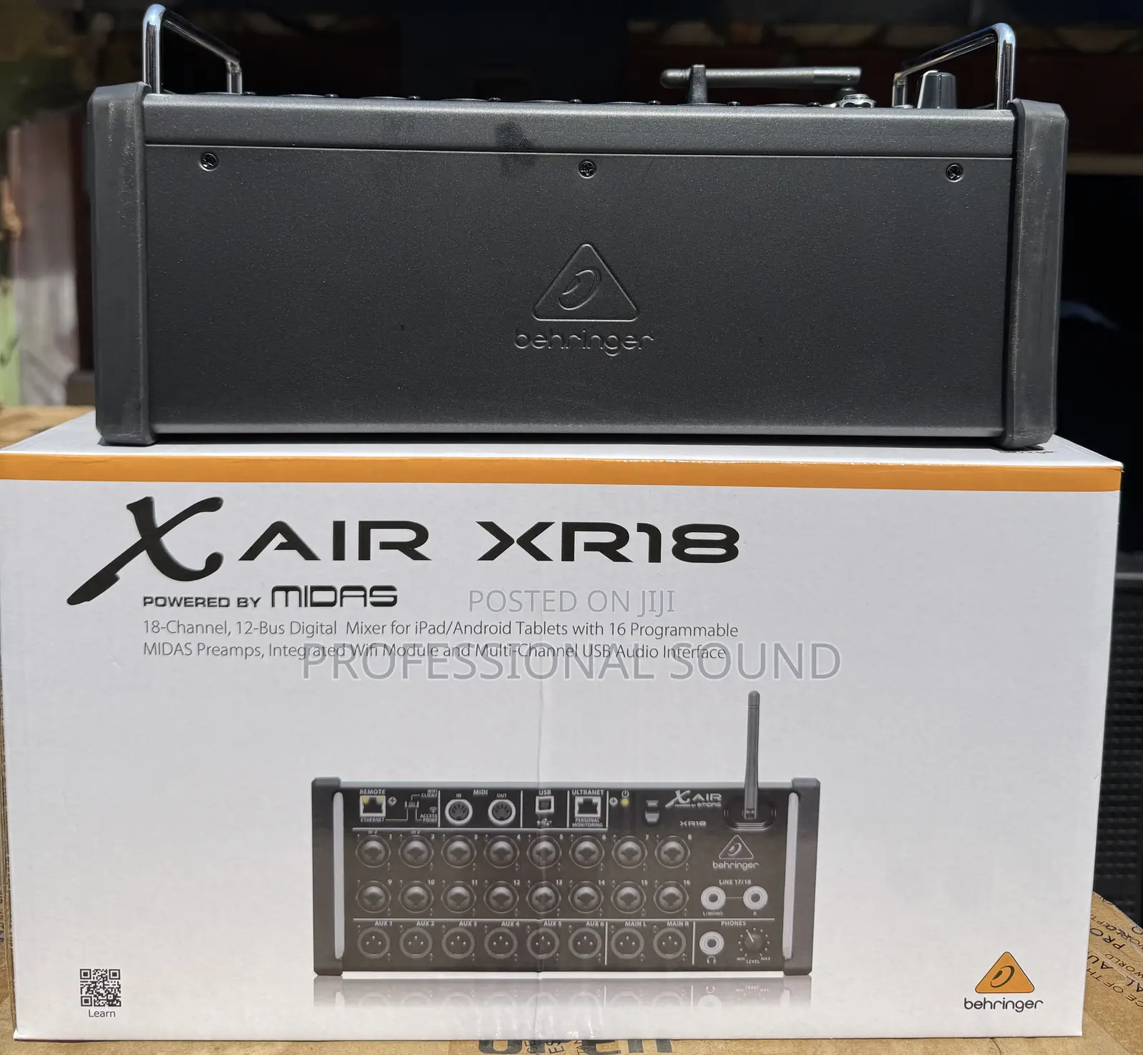 Behringer X Air Xr18 18-Channel Digital Mixer.