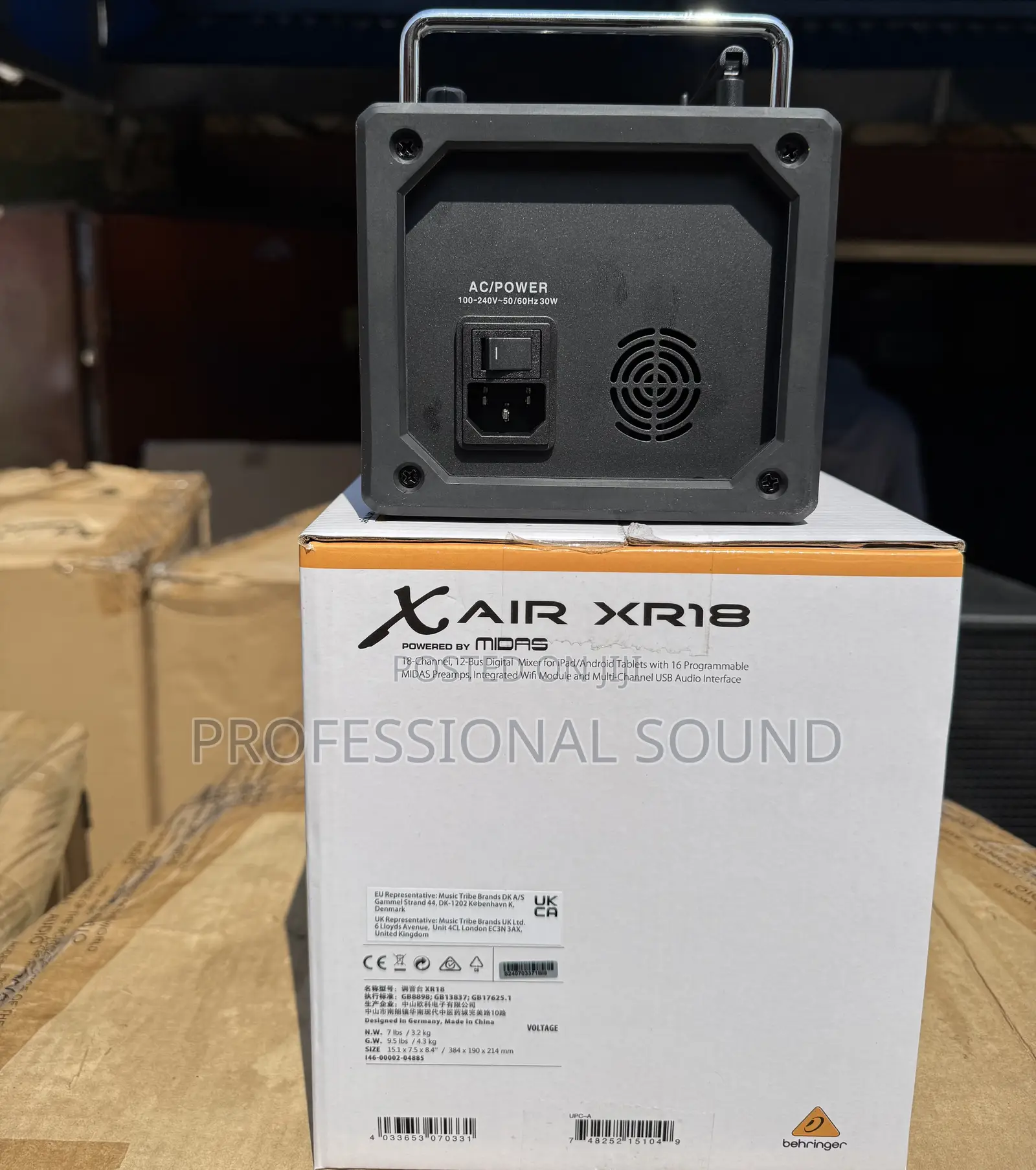 Behringer X Air Xr18 18-Channel Digital Mixer.