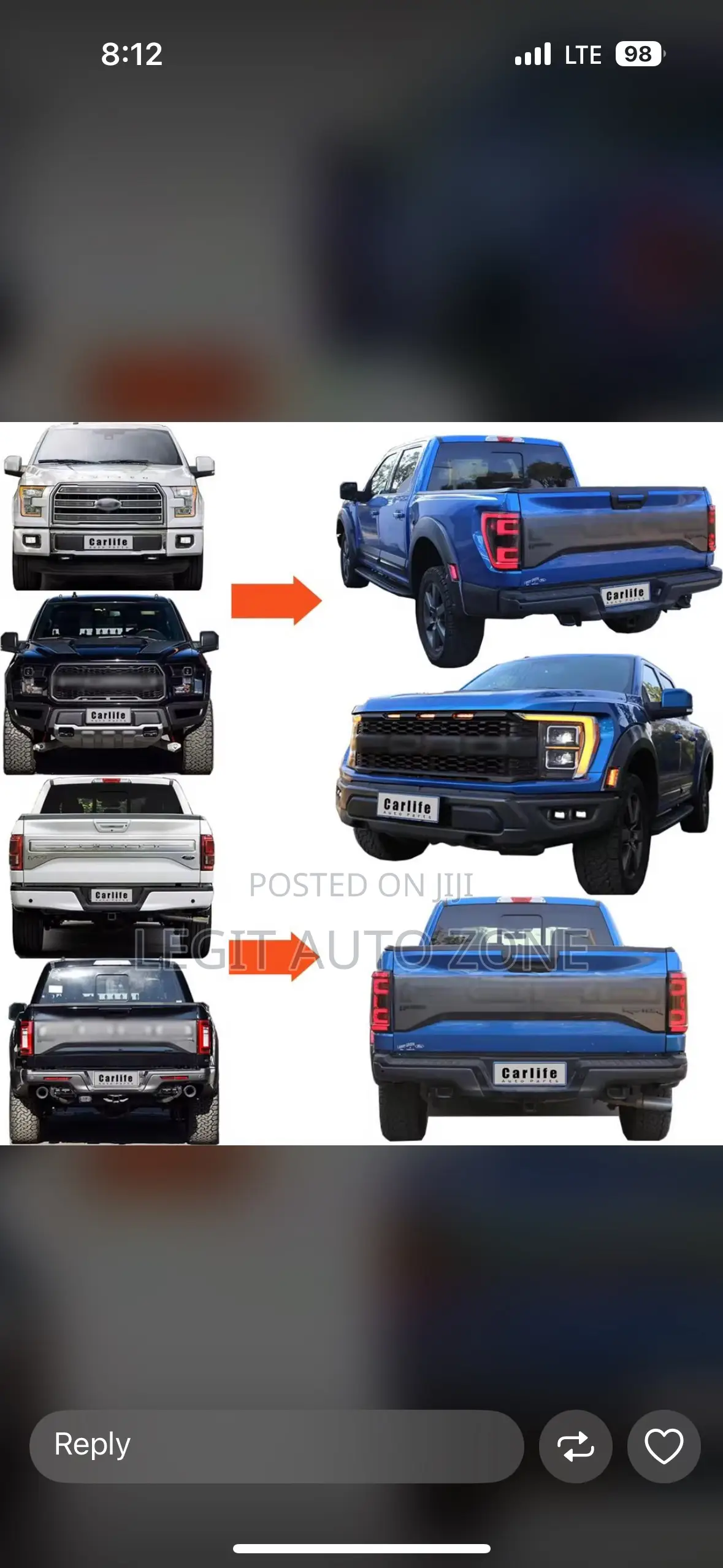 Ford F150 2016,2017,2018,2019,2020,2022,2023, Upgrade Available