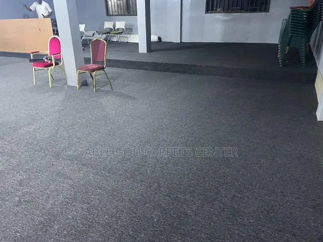 Heavy and Quality Dark Gray or Black Ash Woolen Carpets