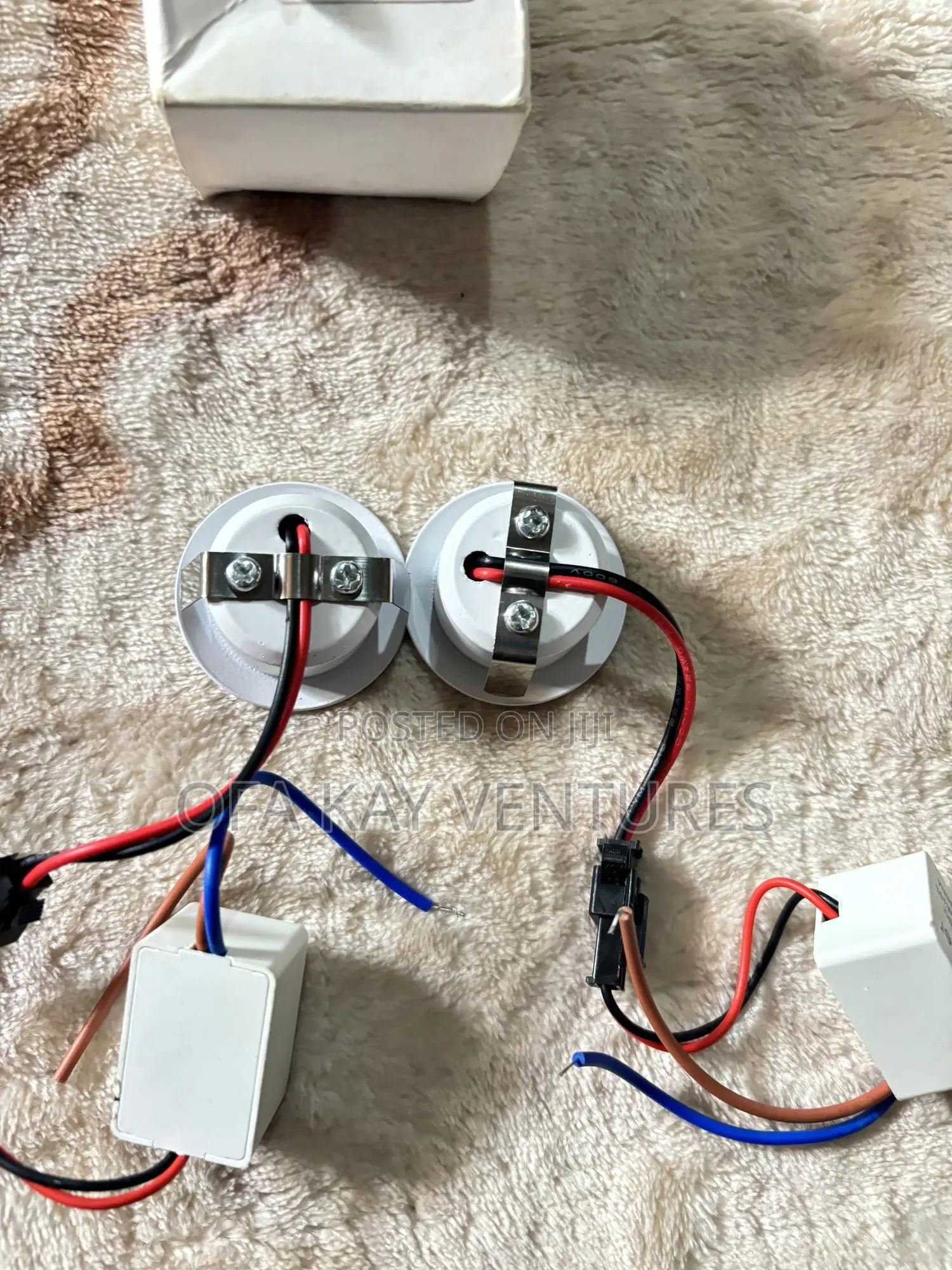 2pcs Spotlight 1watt White