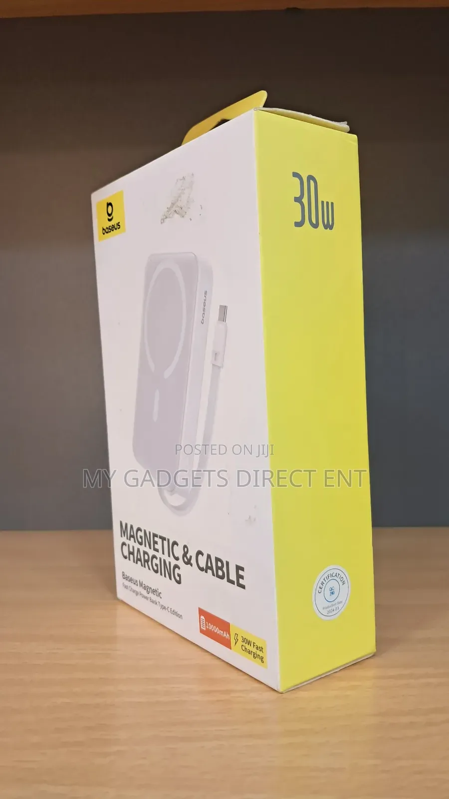 Baseus Magnetic Fast Charge Power Bank Type C