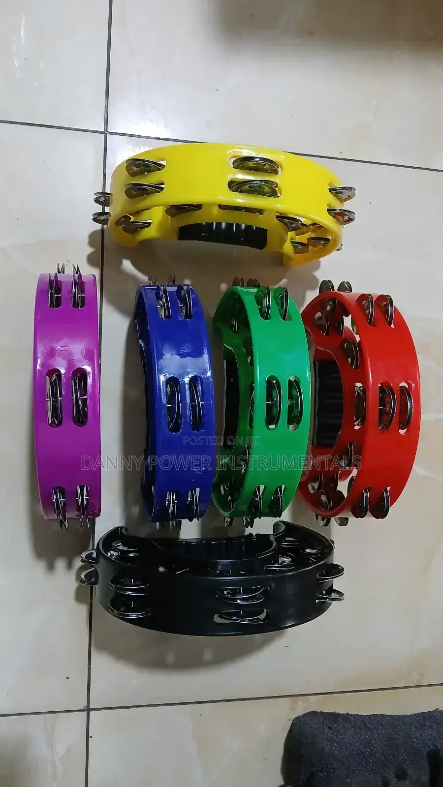 Original Jbl Coloured Tambourine