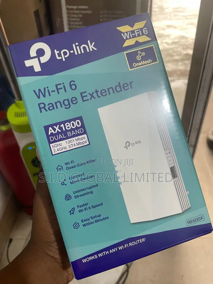 Tp-link Re600x
Ax1800 Wi-fi 6 Range Extender
