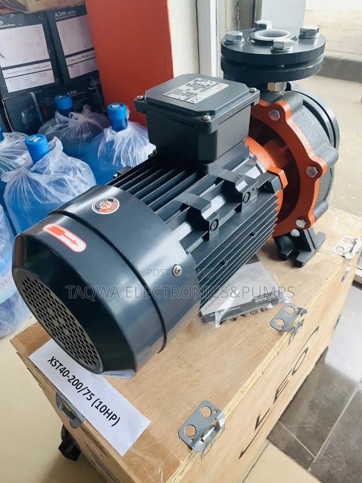 Holding High Pressure Leo 20hp Centrifugal Pump