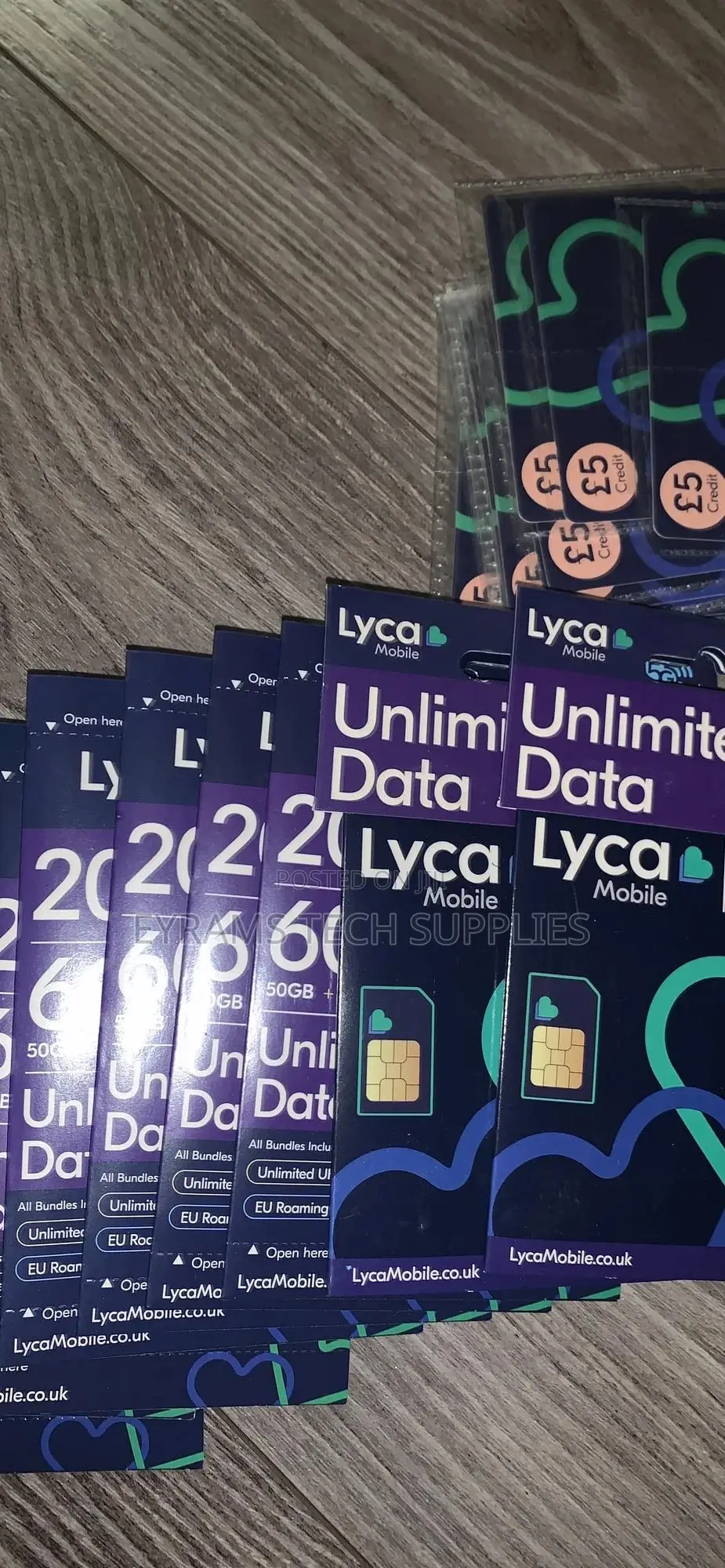 Activated Lycamobile Uk Sim Card