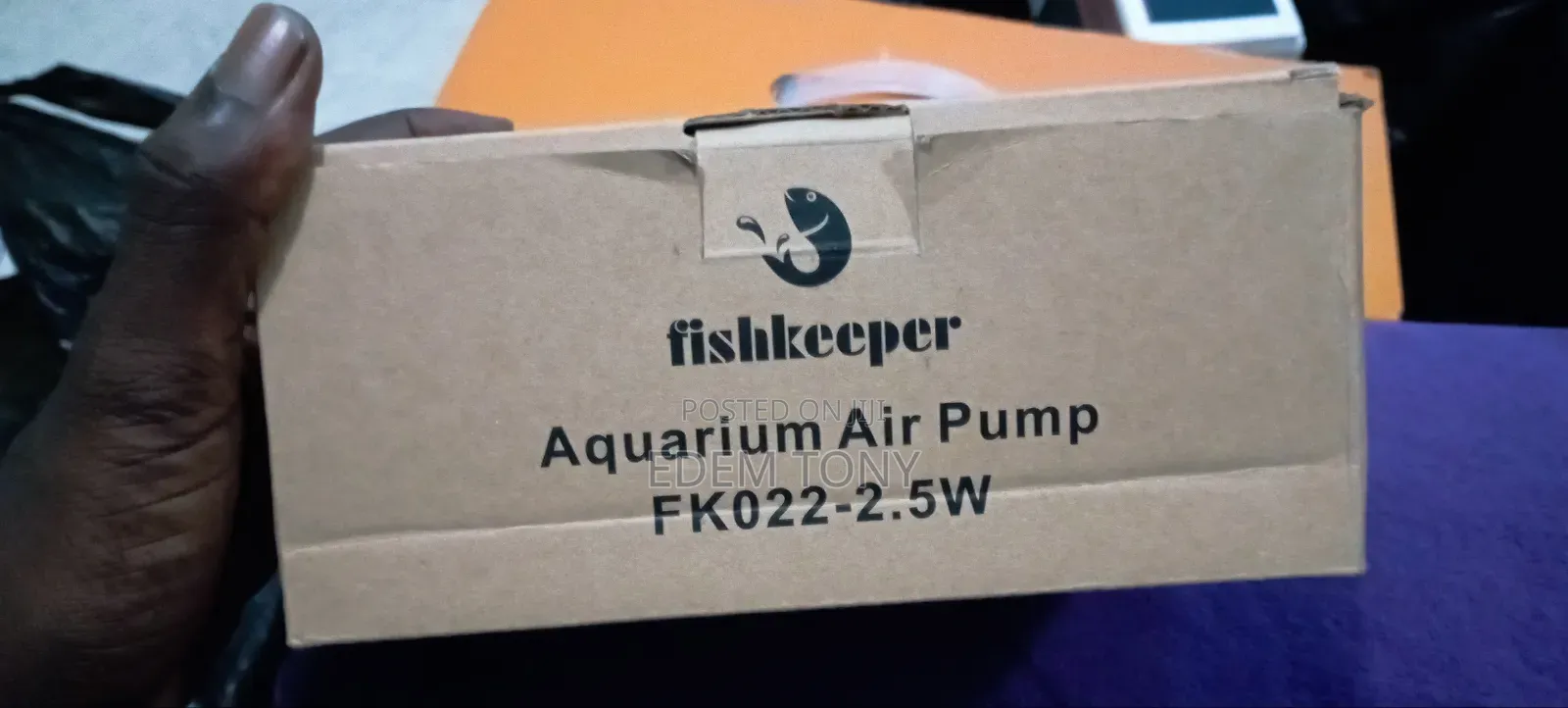 Fishkeeper Aquarium Air Pump, Model Fk022