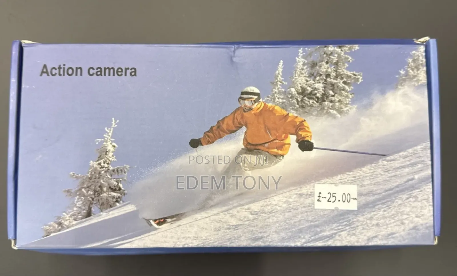 Jadfezy Action Camera FHD 1080p, 98ft/30m Underwater Waterproof