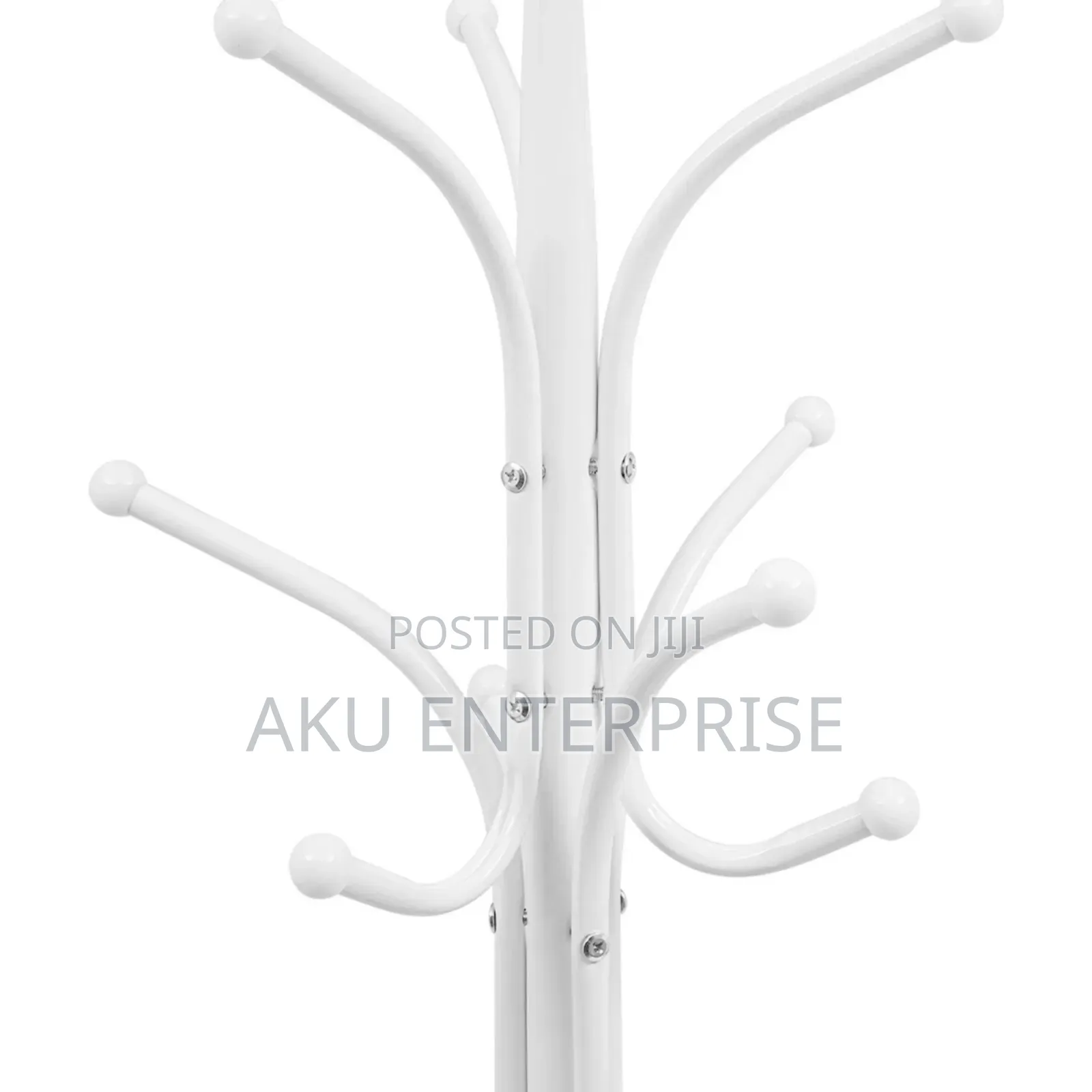 Coat Hanger Stand With Double Layer Basket Freestanding Hat Hall Tree