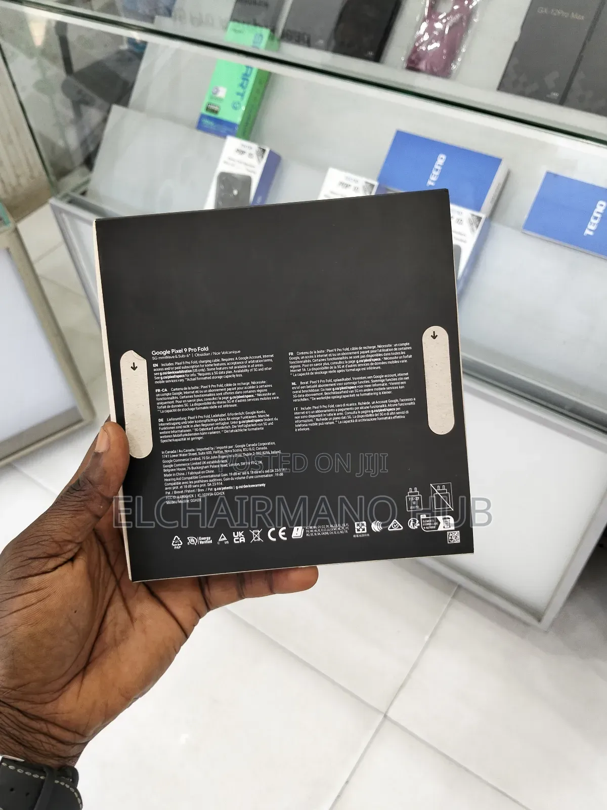 New Google Pixel 9 Pro Fold 256 GB Black
