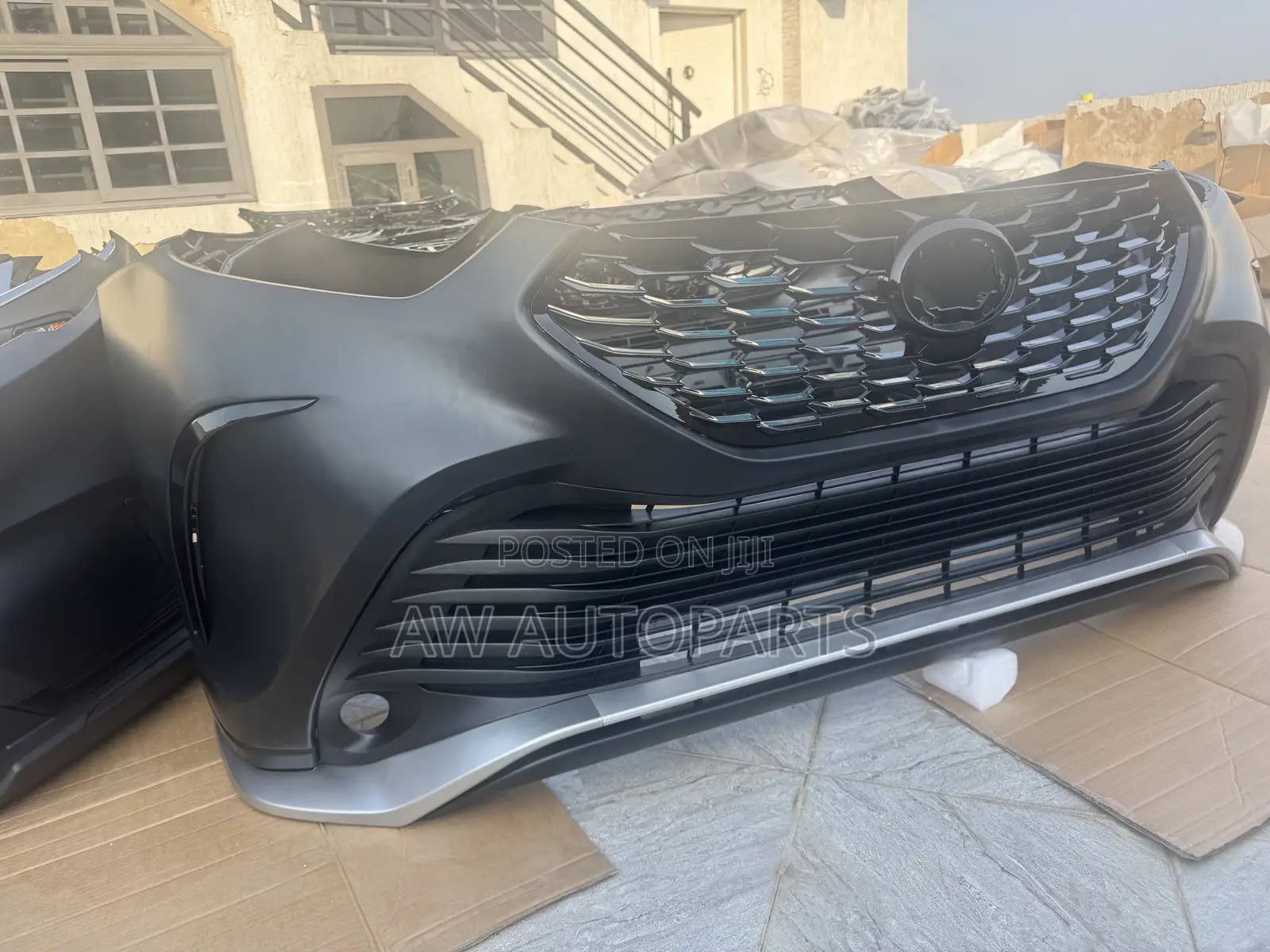 Toyota Highlander 2020-2025 Front Bumper Sports