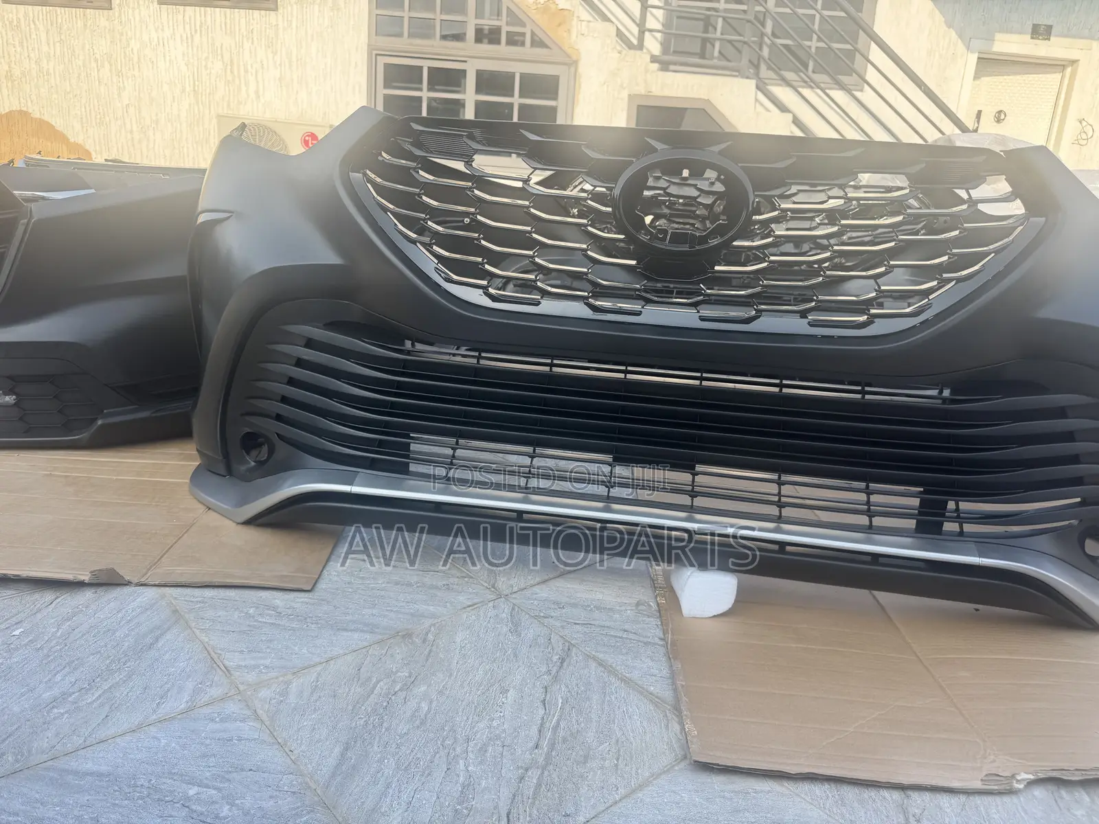 Toyota Highlander 2020-2025 Front Bumper Sports