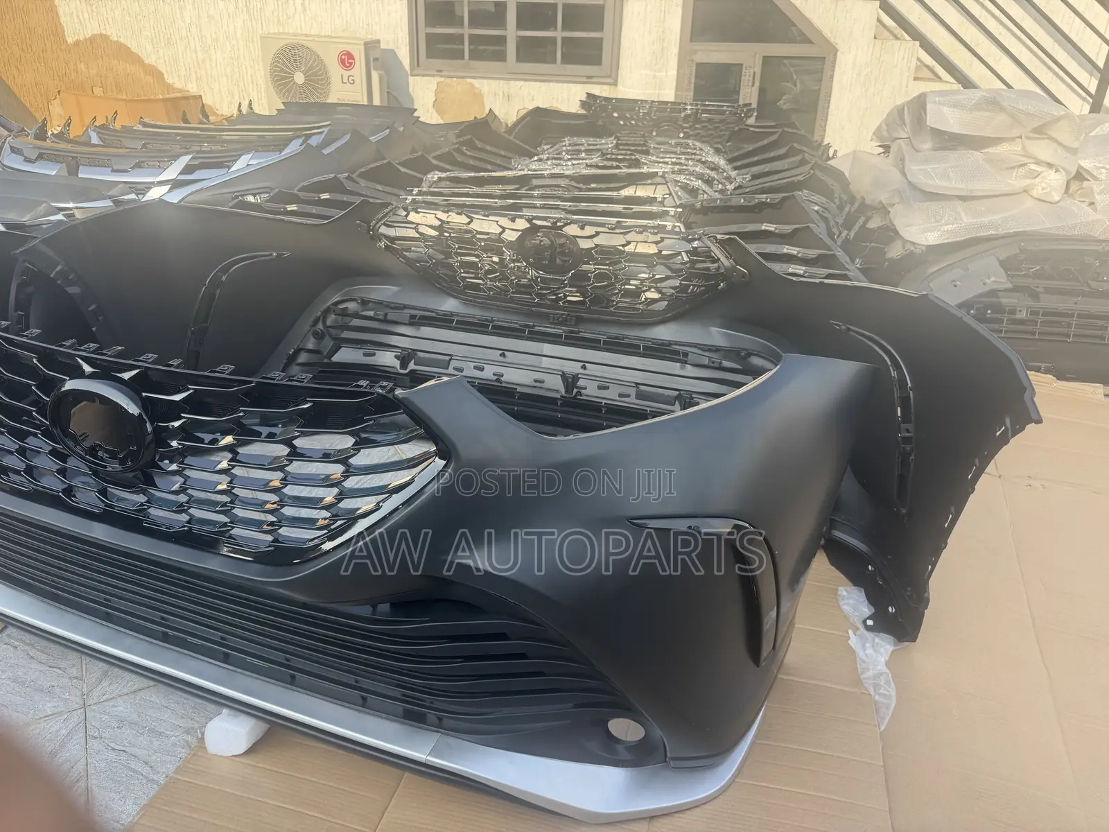 Toyota Highlander 2020-2025 Front Bumper Sports