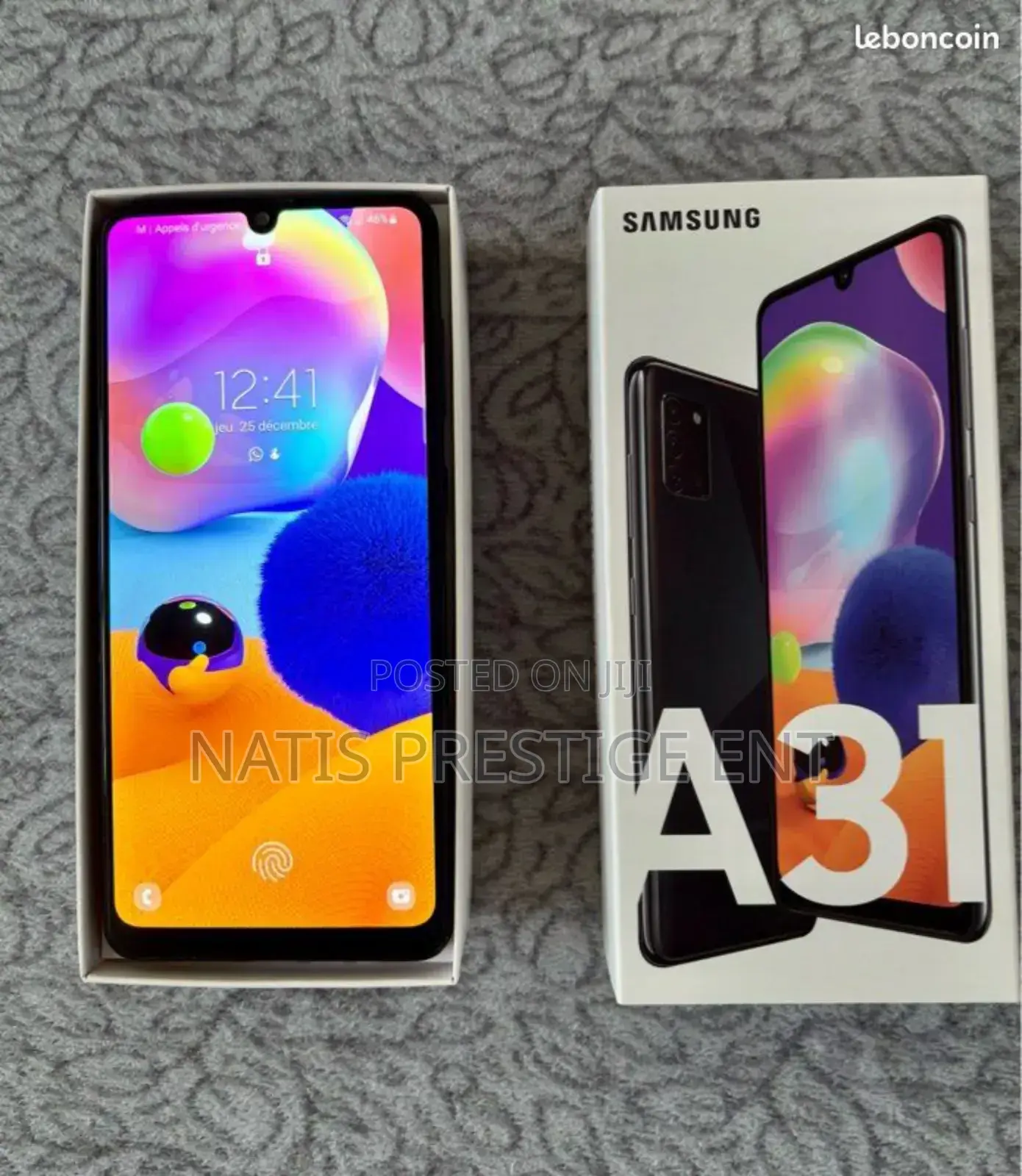 New Samsung Galaxy A31 64 GB Black
