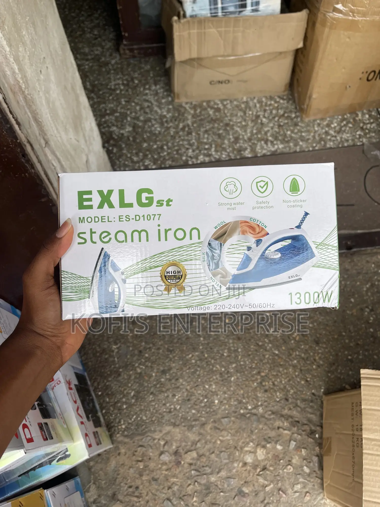 Exlg Steam Iron