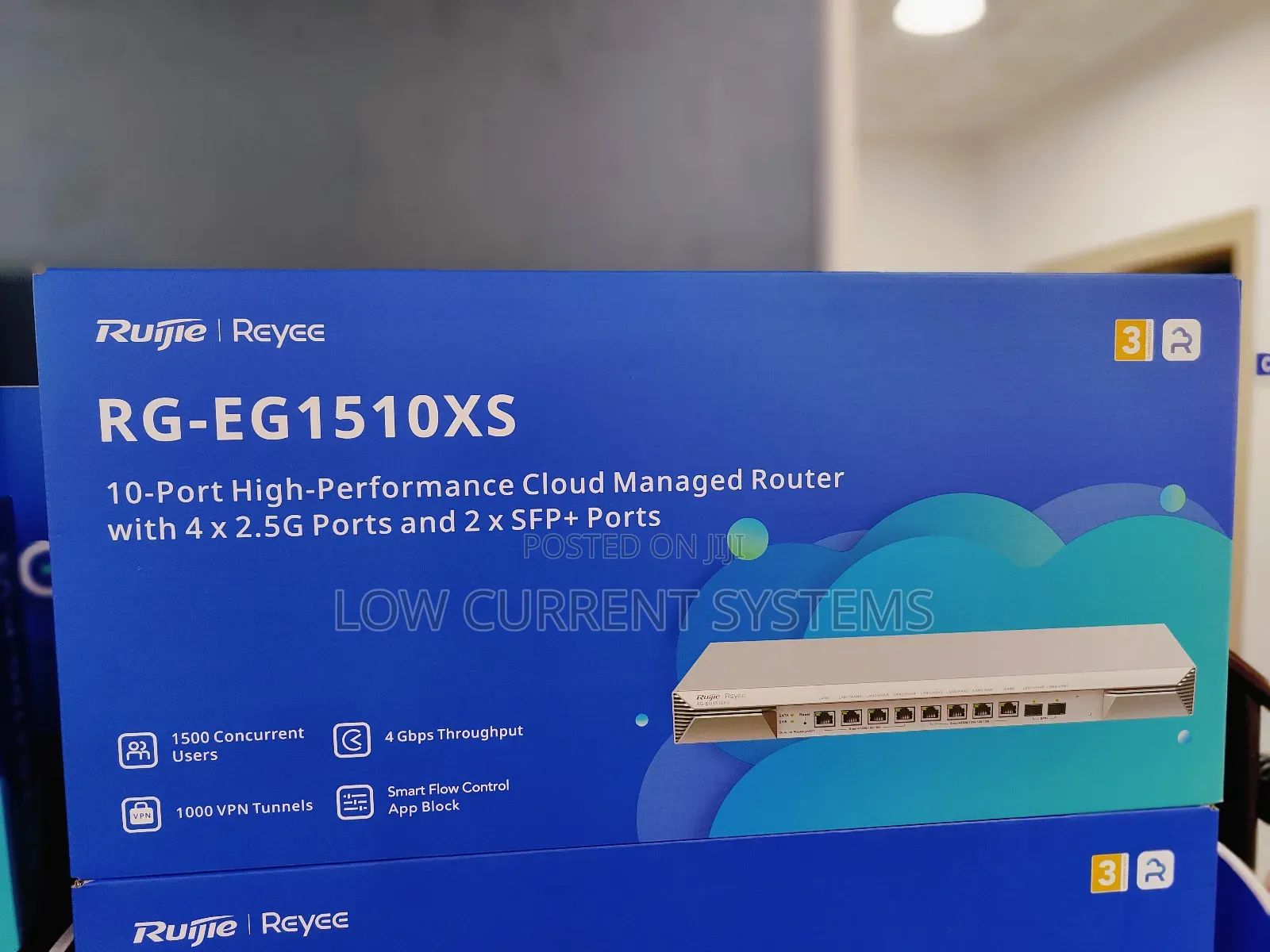 Ruijie Powerful Eg Router for Business Router for Up to 1500 Clients