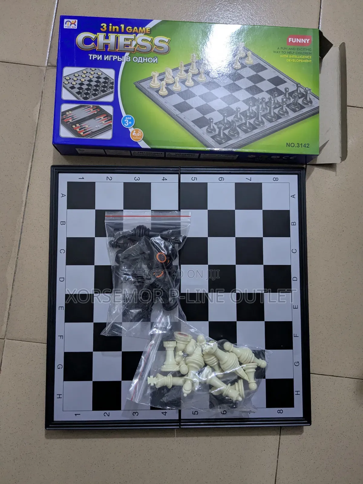 Checker Chess  Foldable Game