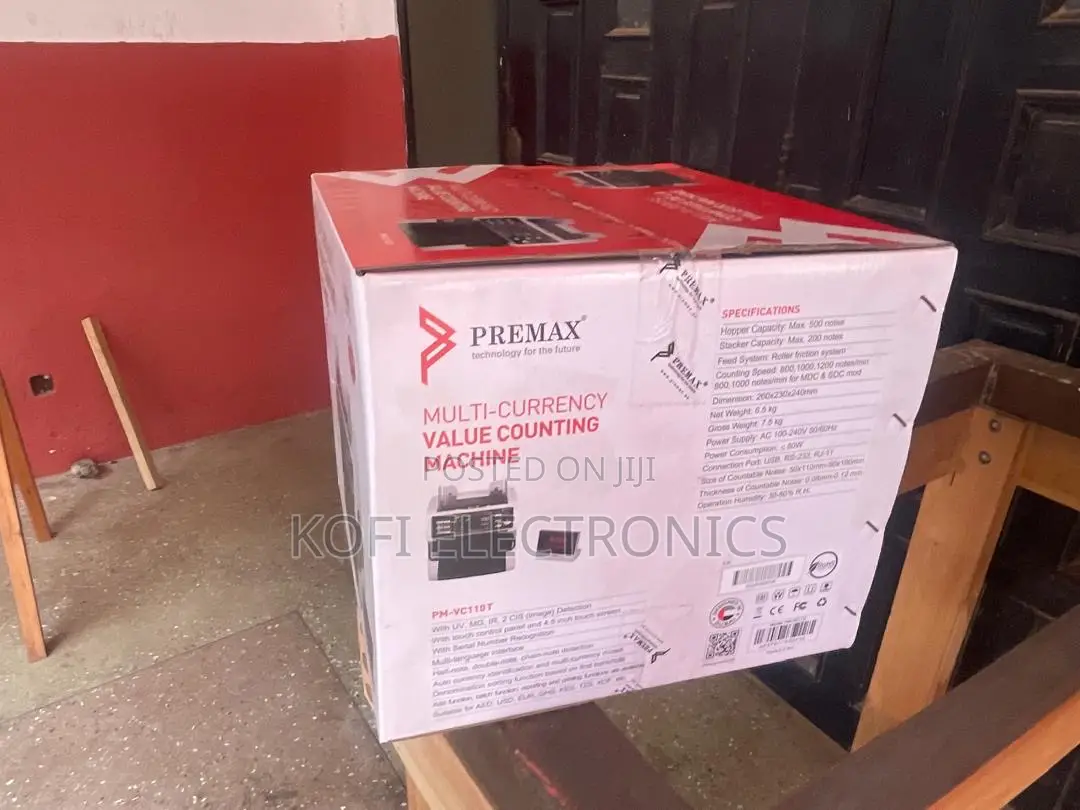 Premax Pm-Vc110t Note Counter High Precision Performance