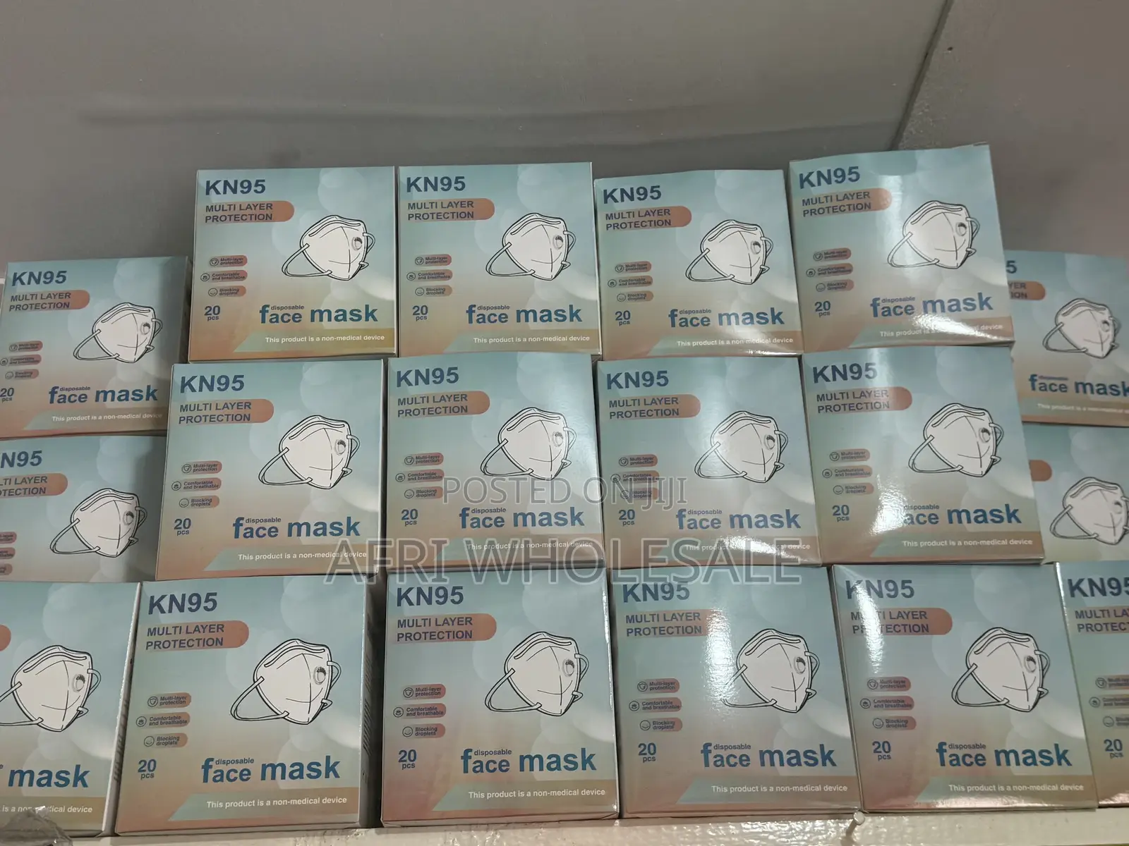 Kn95 Protection Nose Mask Valve Face Medical Safety Quality Breathable
