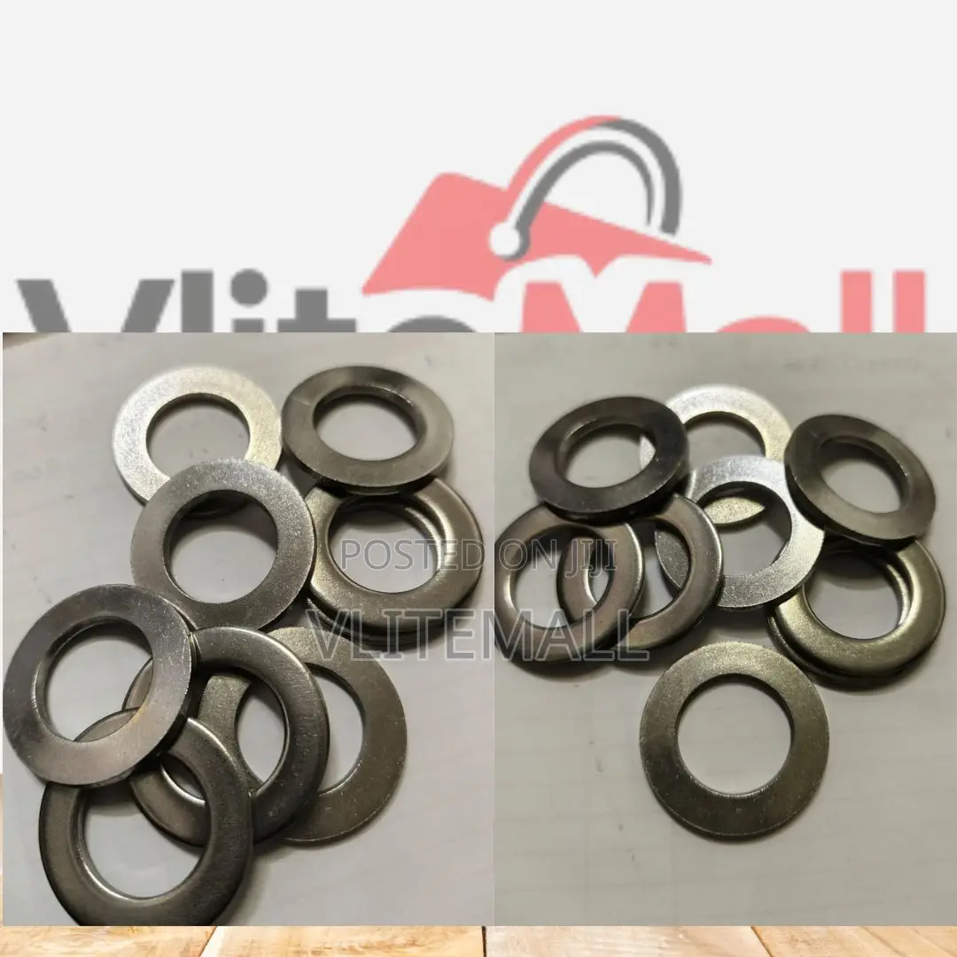 A2. Flat Stainless Steel Washer M24*25*44*4mm 5pcs