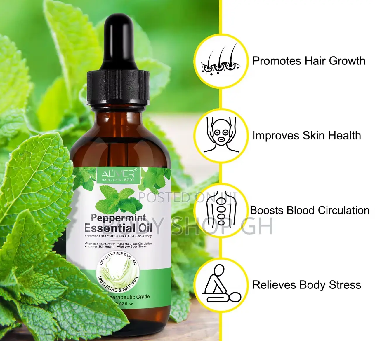 Organic Peppermint Essential Oil