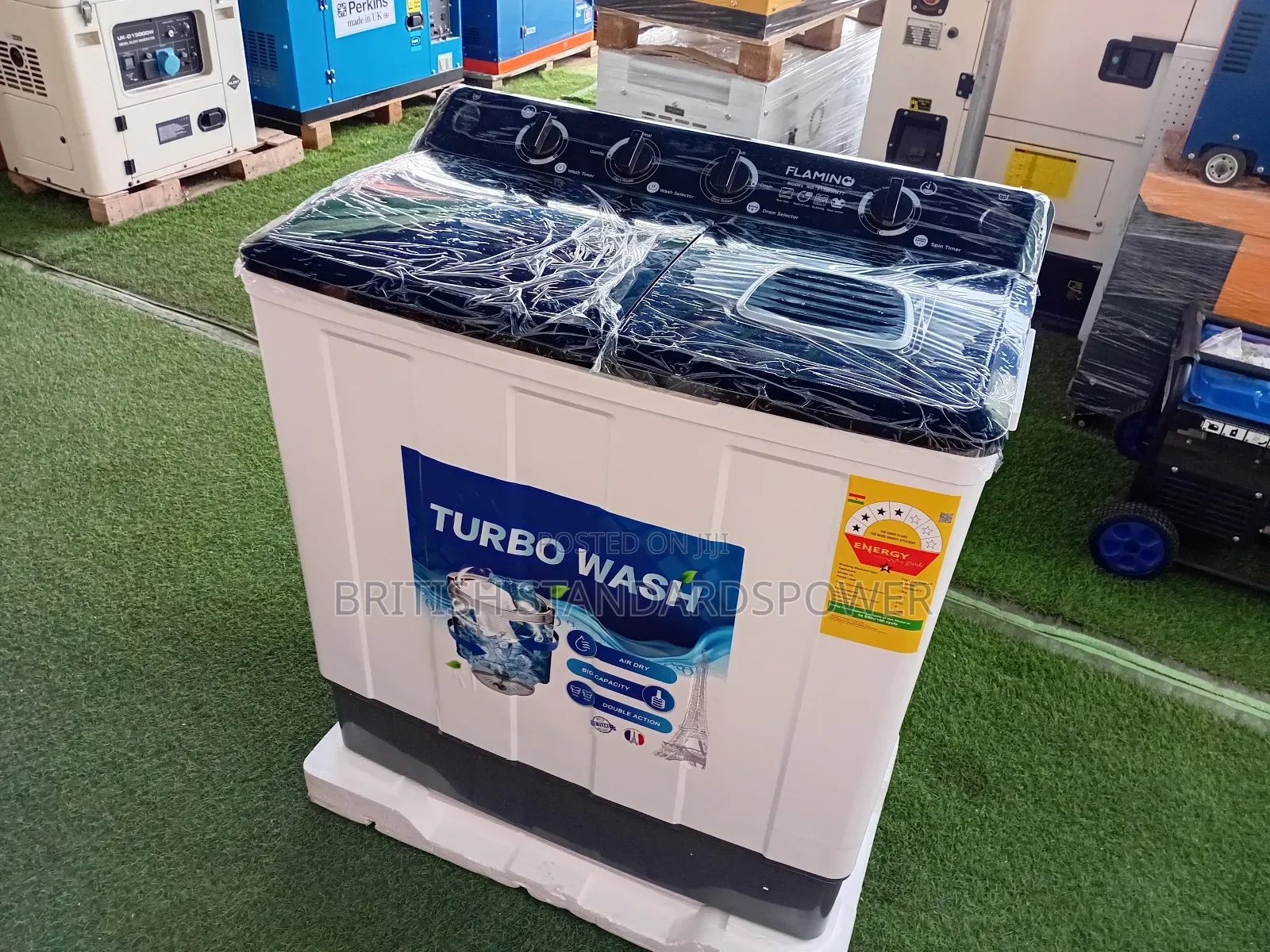 Flamino Spinclean 12kg Flamino Semi Automatic Washing Machine