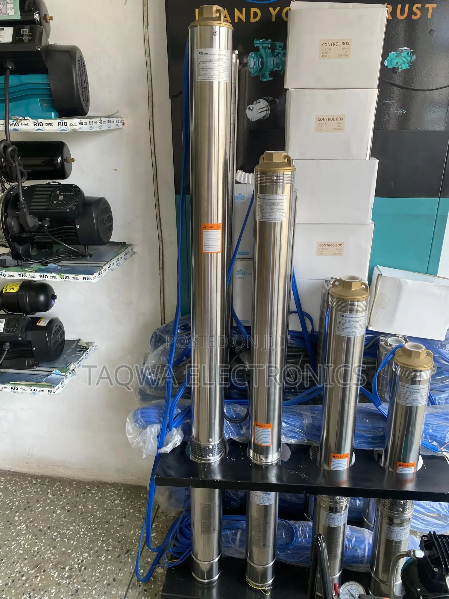 Power Rating 3. 0 Hp (Horse Power) 2.2kw Rio 3hp Borehole Pump