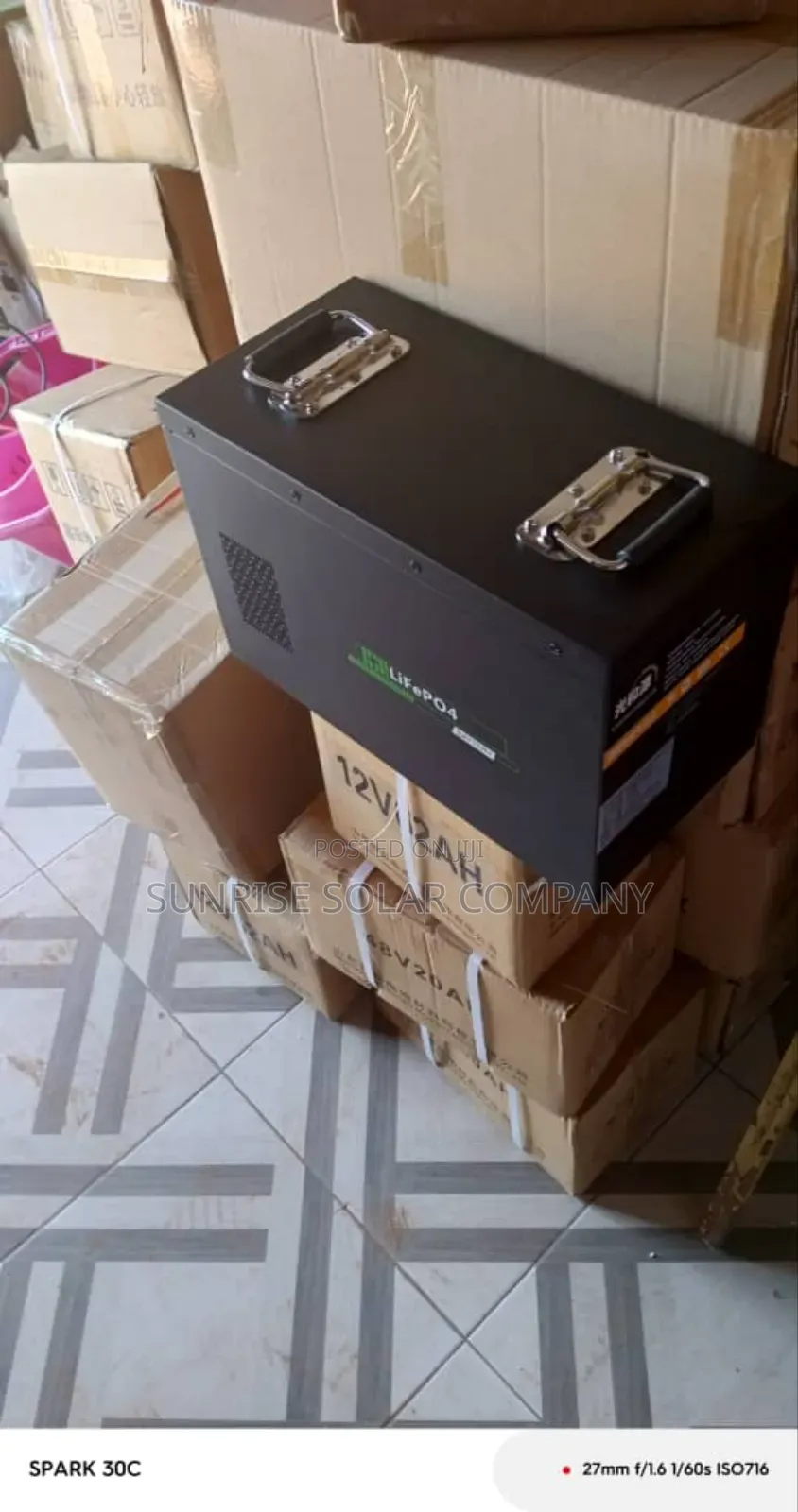 Solar Lithium Battery 12.8v 100ah