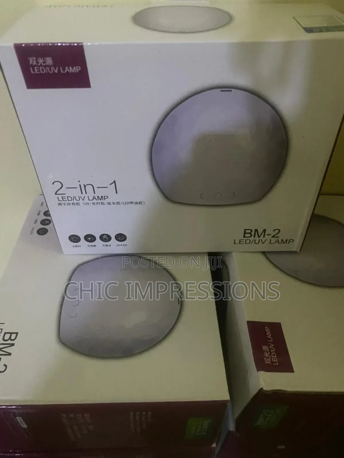 Portable Uv/Led Professional Nail Lamp